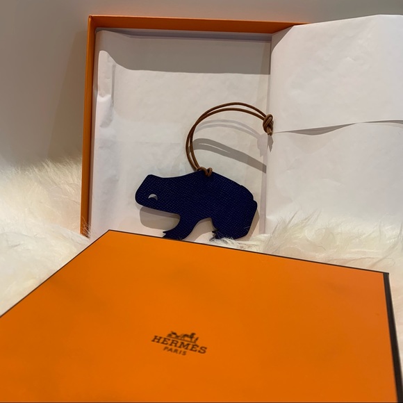 Hermes Frog Leather Charm - Picture 3 of 4